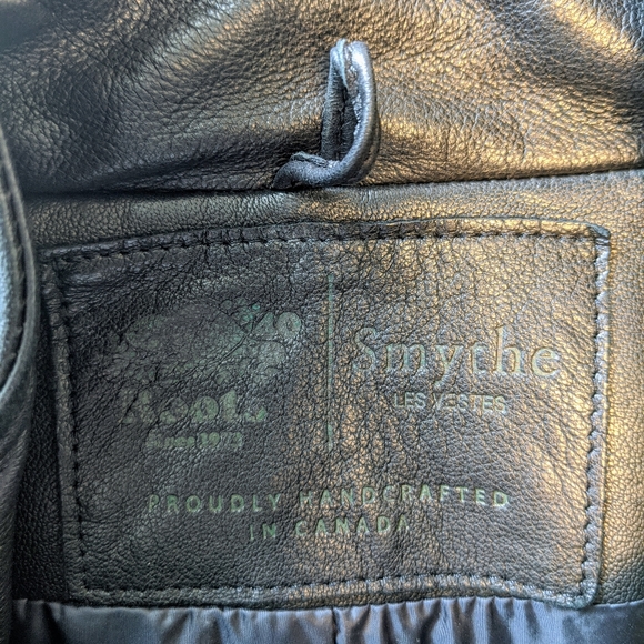 RootsxSmythe Collaboration Leather Jacket - Picture 5 of 6